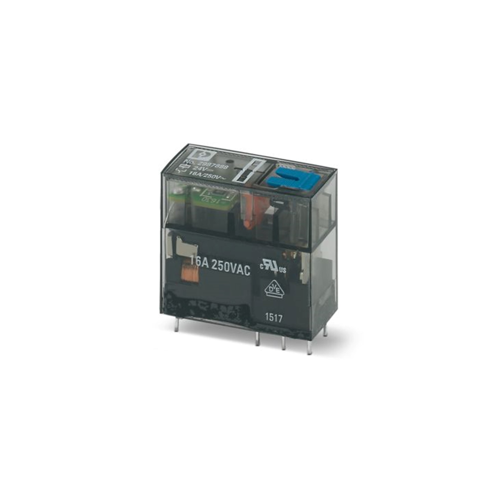 Relé INDIVIDUAL 24VDC 1 CONTACTO- REL-MR- 24DC/21HC/MS - 2987888 Phoenix Contact — Phoenix Contact