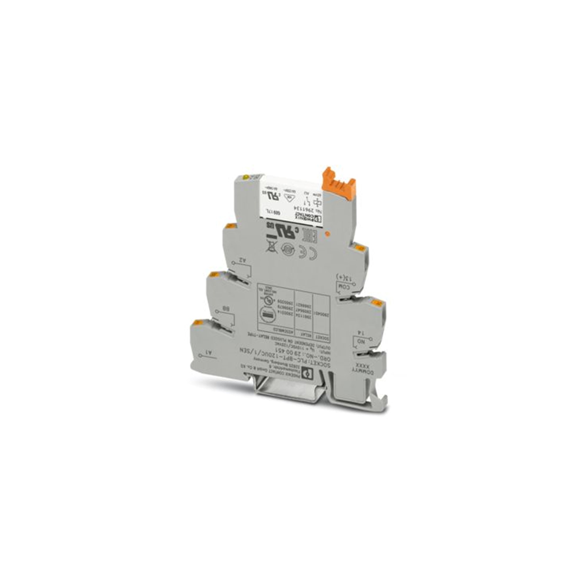Pc Rele+base 6.2mm 1NC 120V AC /110V DC 2900314 — Phoenix Contact — Phoenix Contact