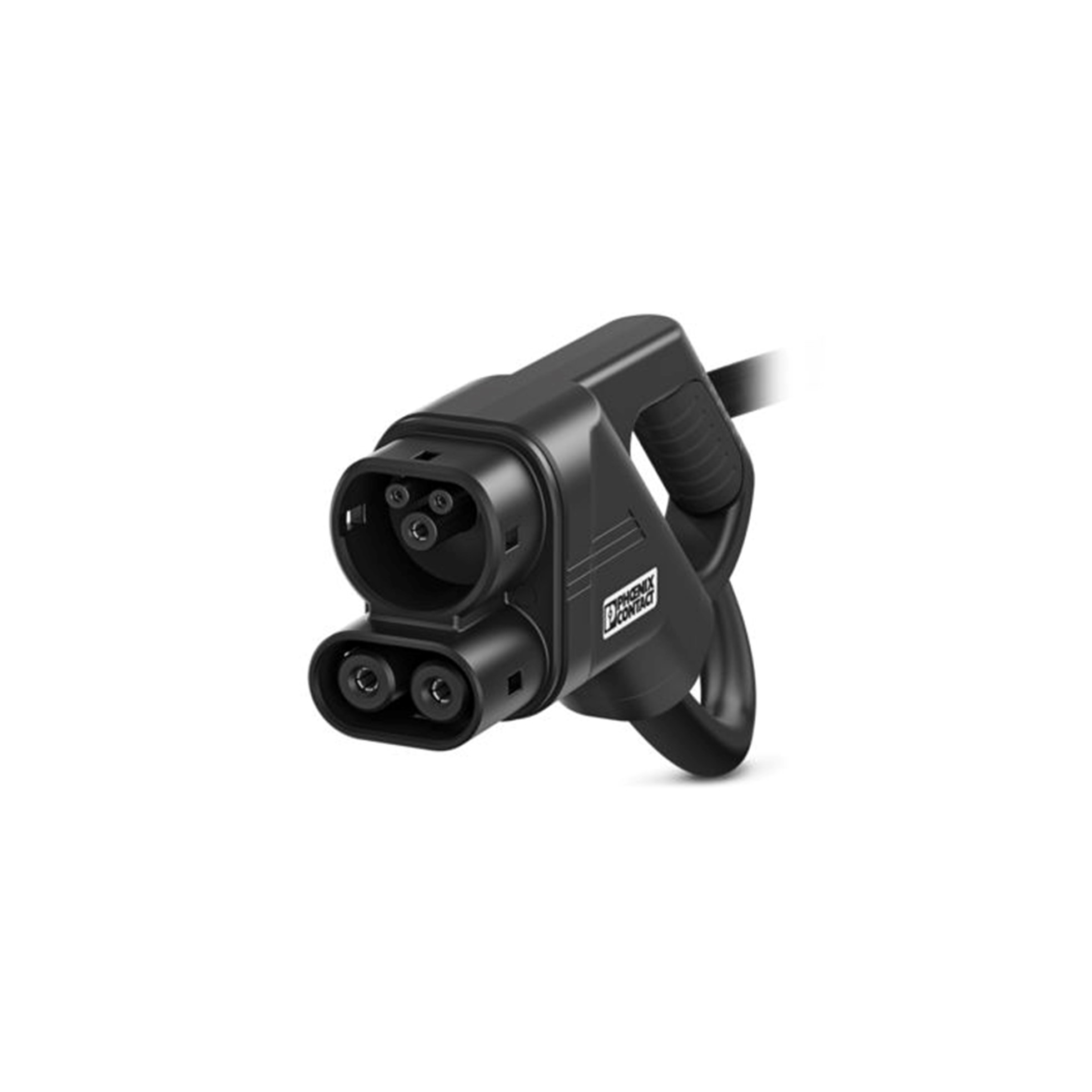Cable de Carga DC Tipo 2, IEC 62196 3, 200A 1000V DC Cable 7M, Negro, Recto 1107049 — Phoenix Contact — Phoenix Contact