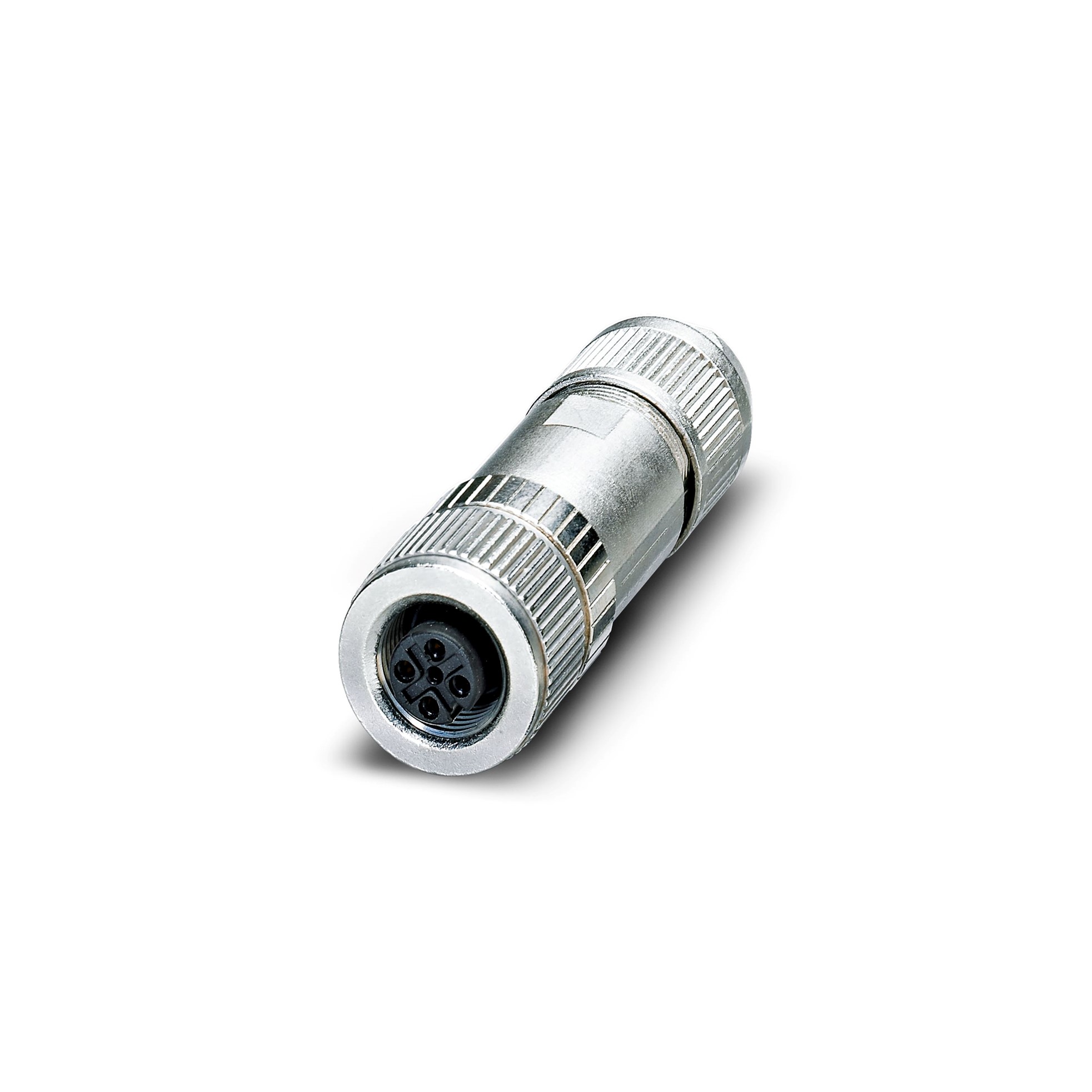 Pc Conector Universal Hembra M12 4P IP67 Desplaz 1554526 — Phoenix Contact — Phoenix Contact