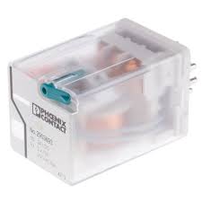 Pc Rele 24VCC 3NA/3NC 10A Sin/base/red RIF3/40mm/ANCHO 2903693 — Phoenix Contact — Phoenix Contact