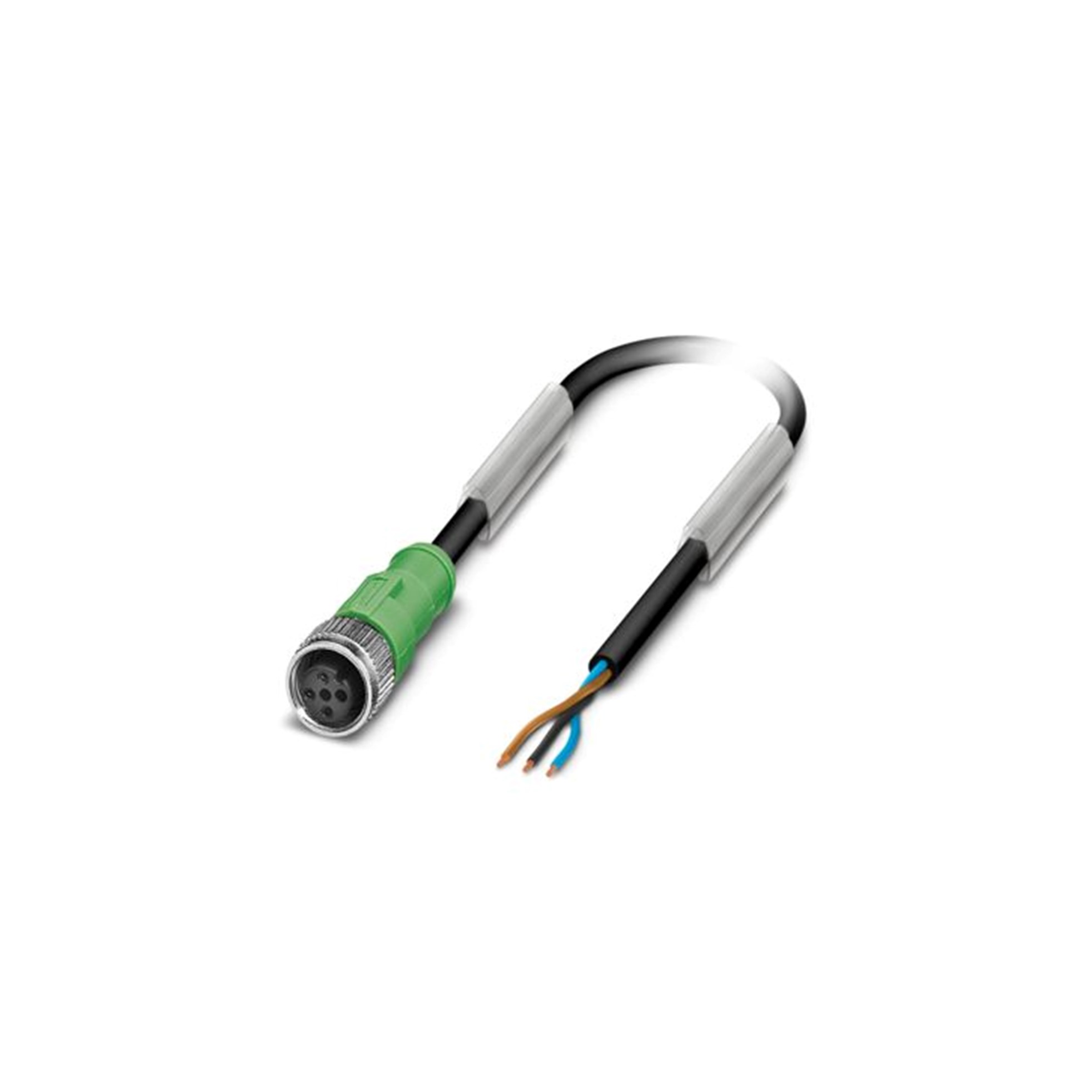 Cable para Sensores/actuadores SAC-3P-10.0-PUR/M12FS 1693034 — Phoenix Contact — Phoenix Contact