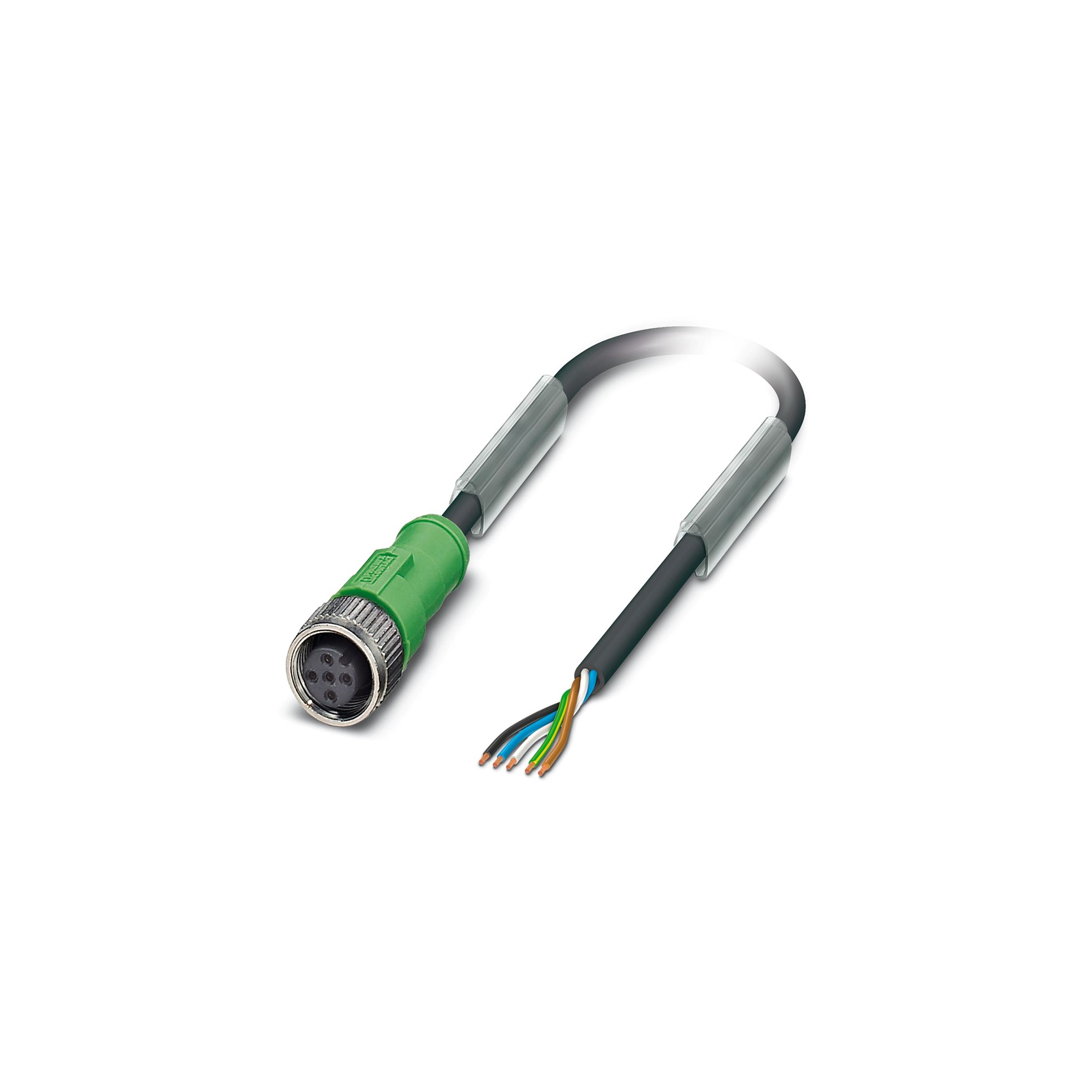 Cable para Sensores/actuadores SAC-5P-10,0-PVC/M12FS 10M 1415685 — Phoenix Contact — Phoenix Contact