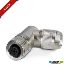 Pc Conector Profinet C/p Hbra Aco 4P M12 1553637 — Phoenix Contact — Phoenix Contact