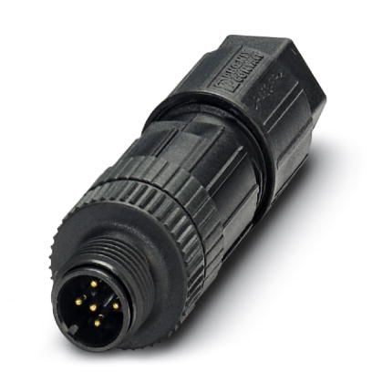 Pc Conector Universal Macho M12 5P Push In IP67 1424686 — Phoenix Contact — Phoenix Contact