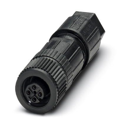 Pc Conector Universal Hembra M12 5P Push In IP67 1424689 — Phoenix Contact — Phoenix Contact