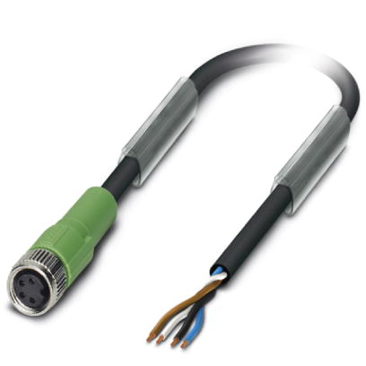 Cable para Sensores/actuadores - SAC-4P-10,0-PUR/M 8FS 1683484 — Phoenix Contact — Phoenix Contact
