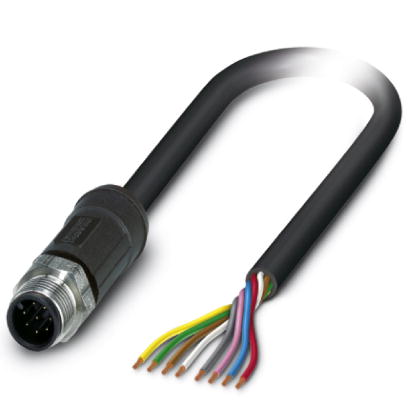 Cable para Sensores/actuadores -SAC-8P-M12ms/ 5,0-28X Od 1407272 — Phoenix Contact — Phoenix Contact