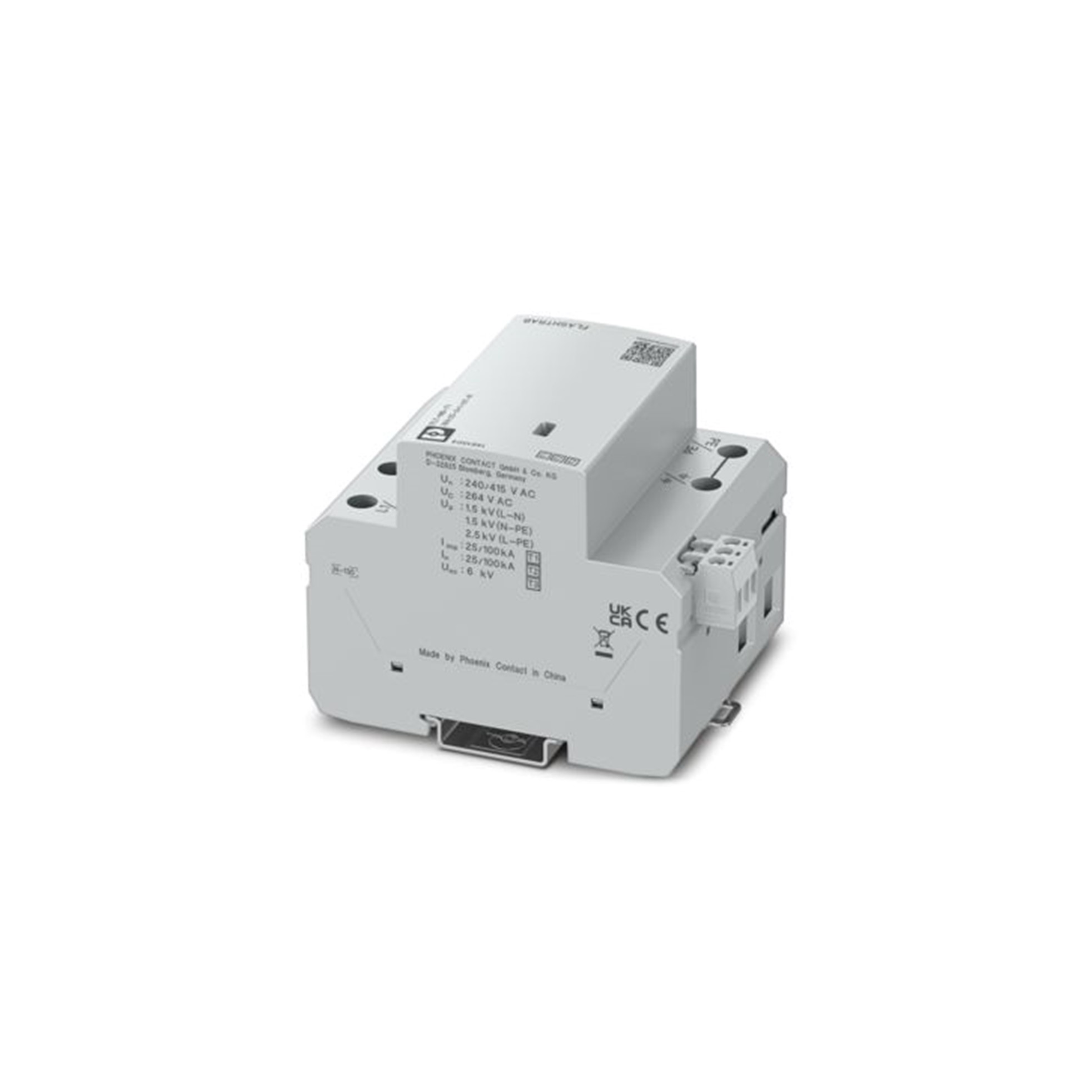 Descargador combinado contra rayos y sobretensiones de tipo 1+2+3 1461304 Phoenix Contact — Phoenix Contact
