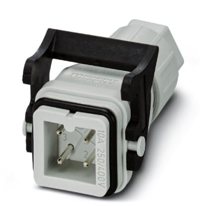 Pc Conector Mcho 3P Vte Recta Brida/l IP65 10A 1641604 — Phoenix Contact — Phoenix Contact