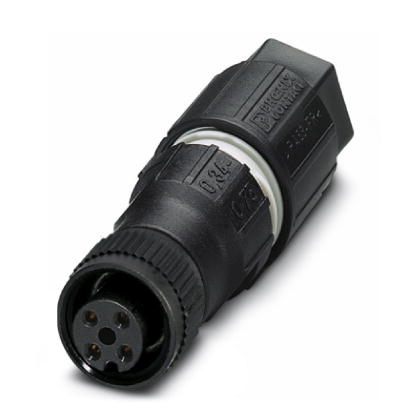 Pc Conector Hembra Recto Para Sensor 4P M12 8mm 1641756 — Phoenix Contact — Phoenix Contact