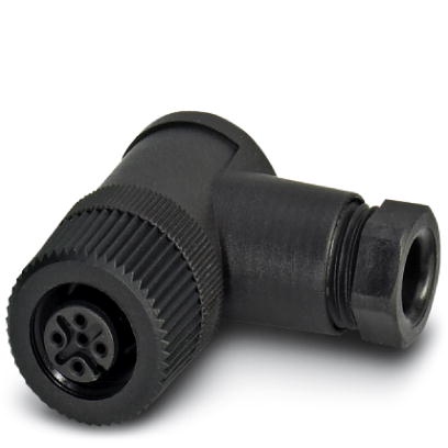 Pc Conector Hembra M12 Acodad 5P PG7 IP67 Plast 1662308 — Phoenix Contact — Phoenix Contact
