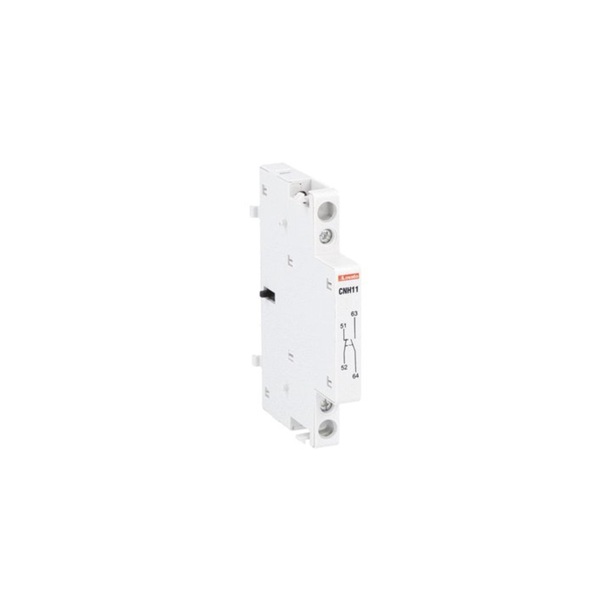 Contacto auxiliar para contactores modulares modelo cn- 1NA+1NC CNH11 — Lovato — Lovato