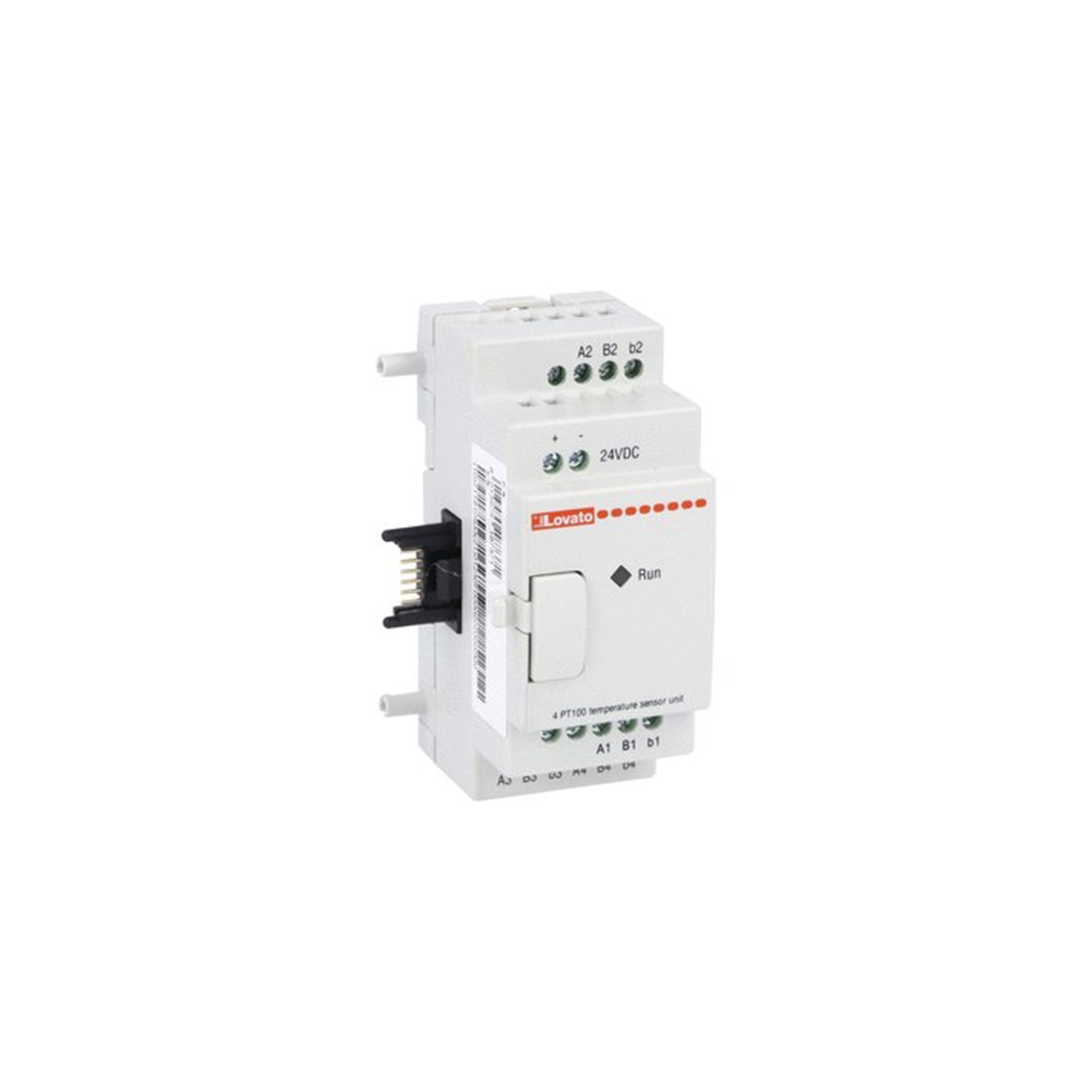 Modulo Expansion 4 Entradas Sonda Temperatura PT100, 24VCC LRE04PD024 — Lovato — Lovato