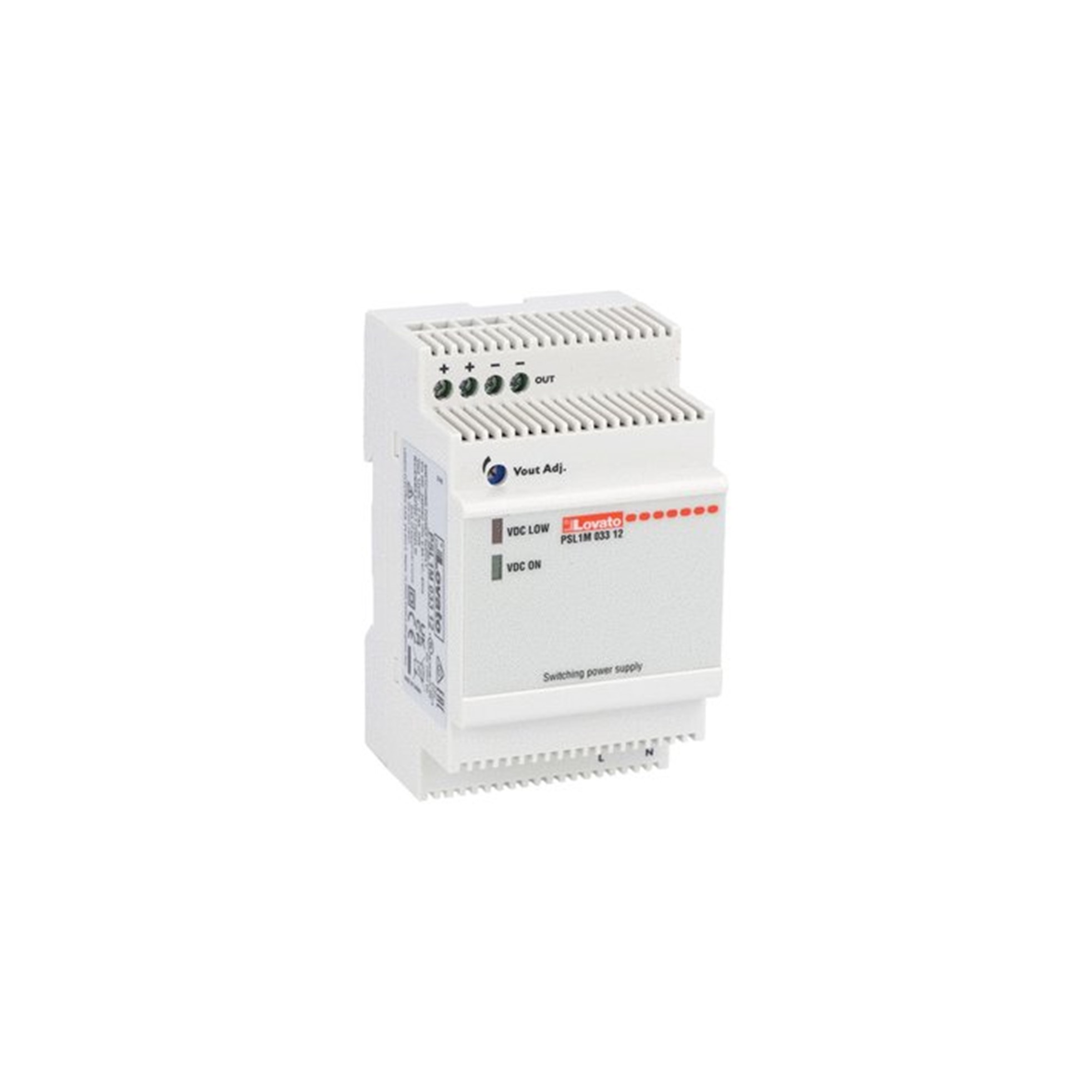 Fuente Poder 100 a 240VcA/12Vcc 2.75A PSL1M03312 — Lovato — Lovato