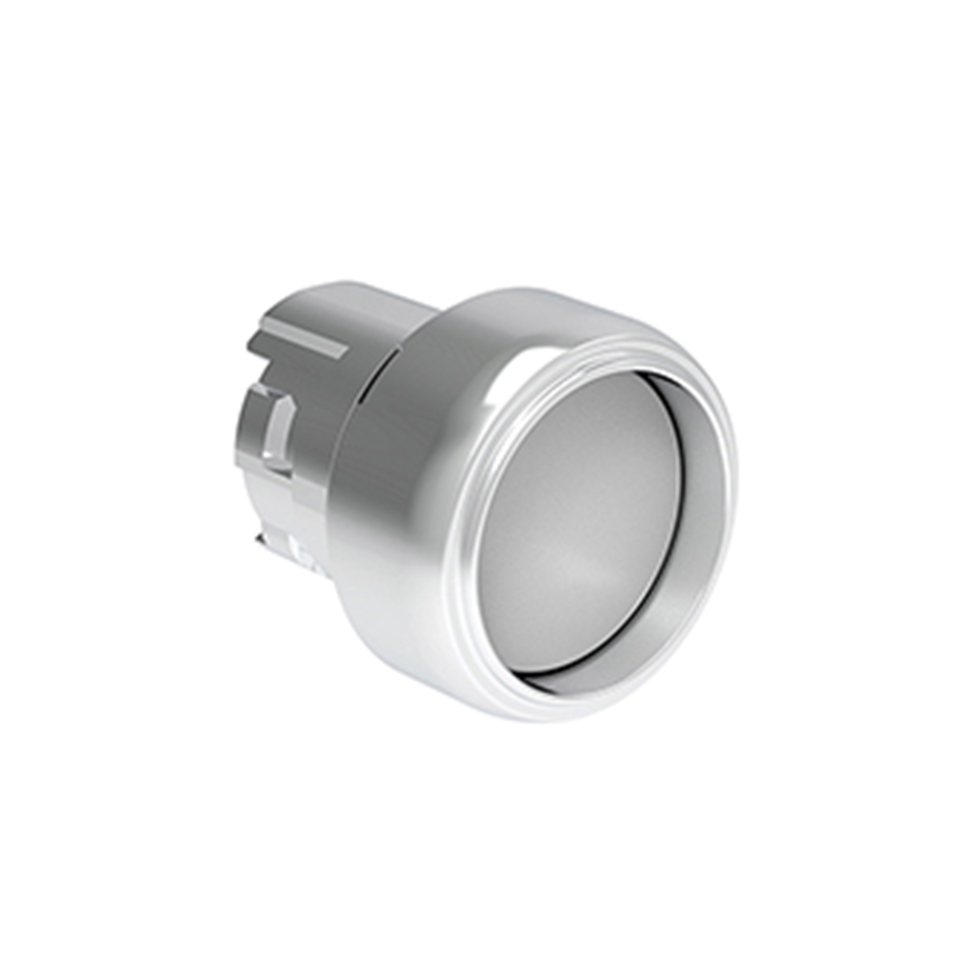 Pulsador Protegido Blanco (Cabezal), Contacto Momentaneo, 22mm, Metalico LPSB308 — Lovato — Lovato