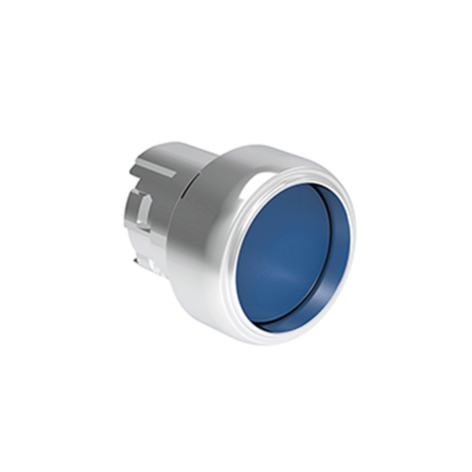 Pulsador Protegido Azul (Cabezal), Contacto Momentaneo, 22mm, Metalico LPSB306 — Lovato — Lovato