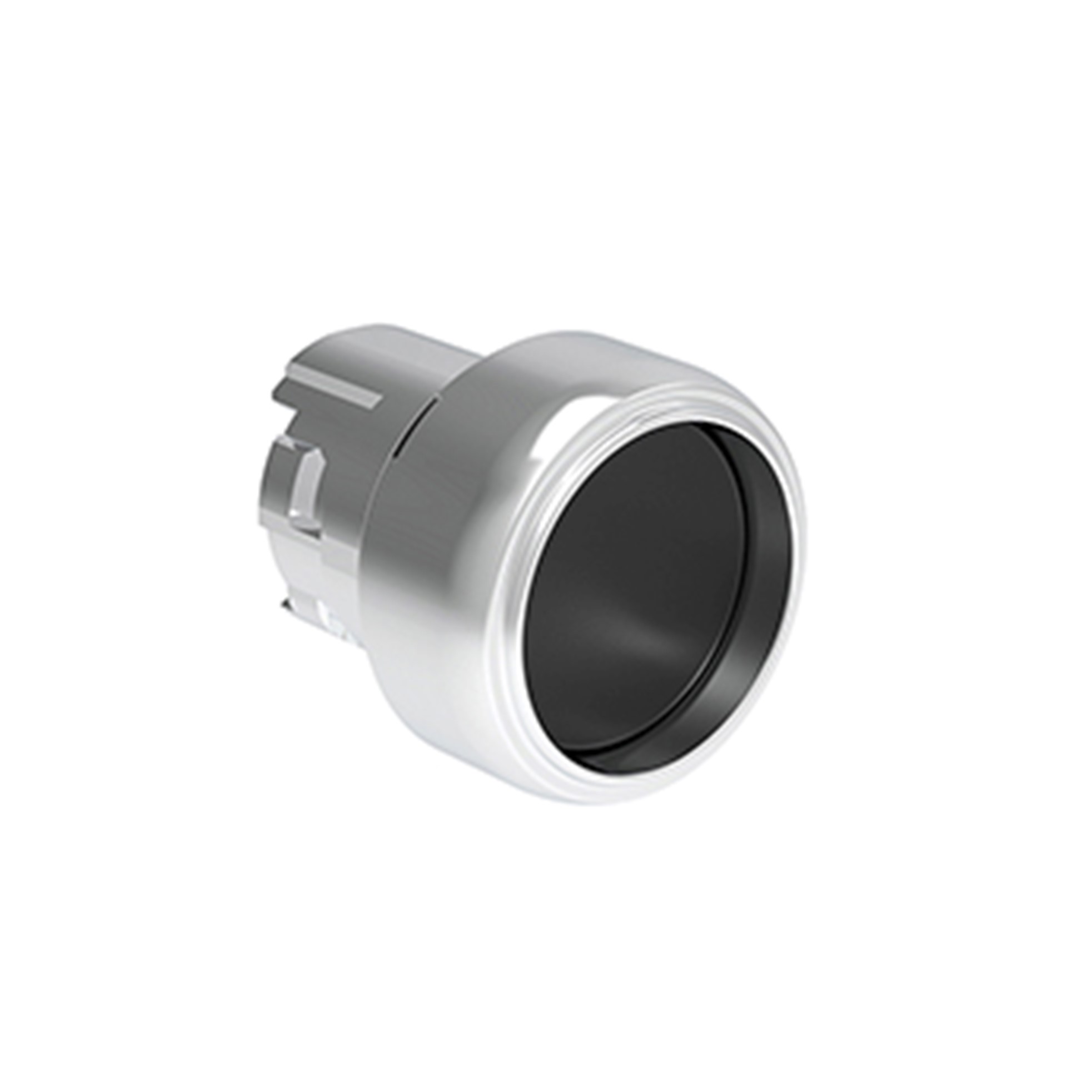 Pulsador Protegido Negro (Cabezal), Contacto Momentaneo, 22mm, Metalico LPSB302 — Lovato — Lovato