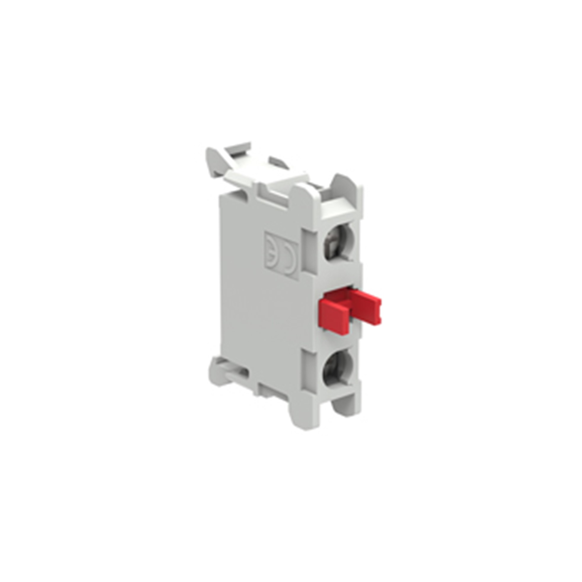 Block Contacto Auxiliar 1NC Rojo Serie Plastica Montaje para Caja Lpz LPXCB01 — Lovato — Lovato