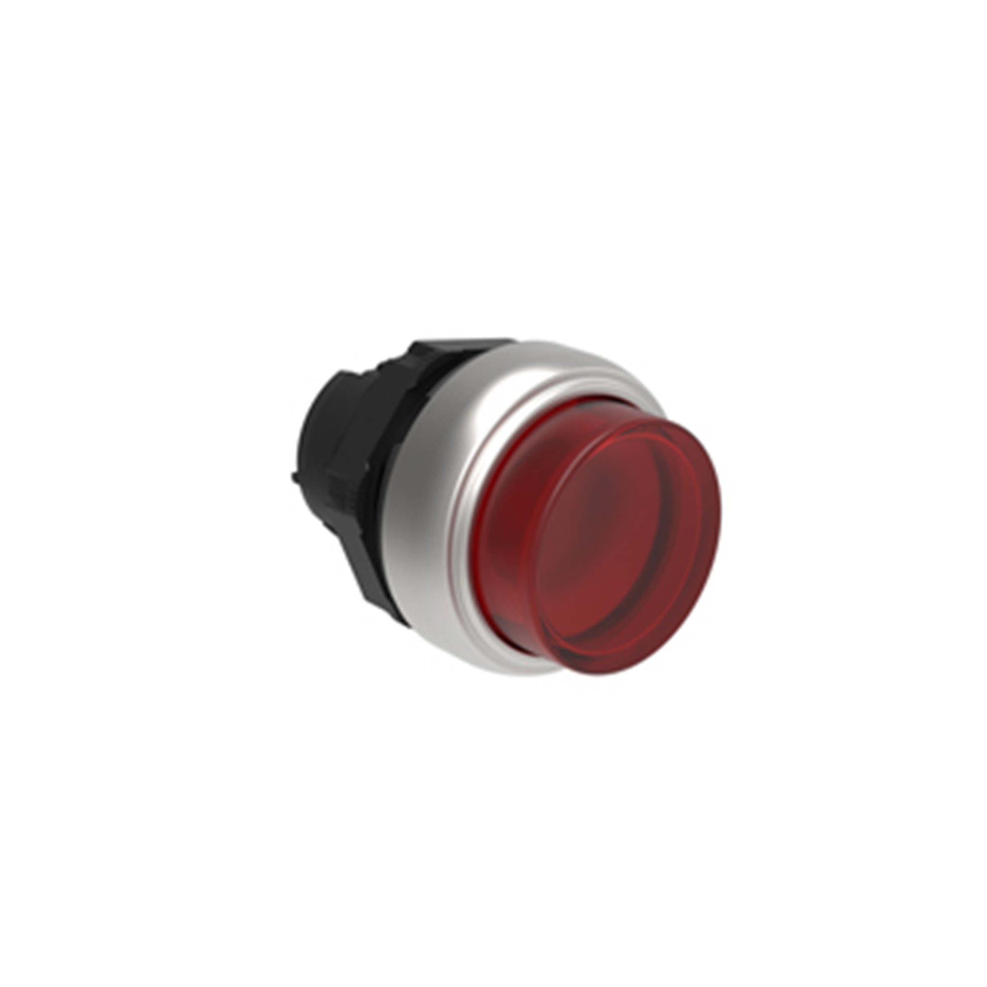 Cabezal Luminoso Pulsador Saliente Rojo, Contacto Momentaneo, Plastico, IP67 LPCBL204 — Lovato — Lovato