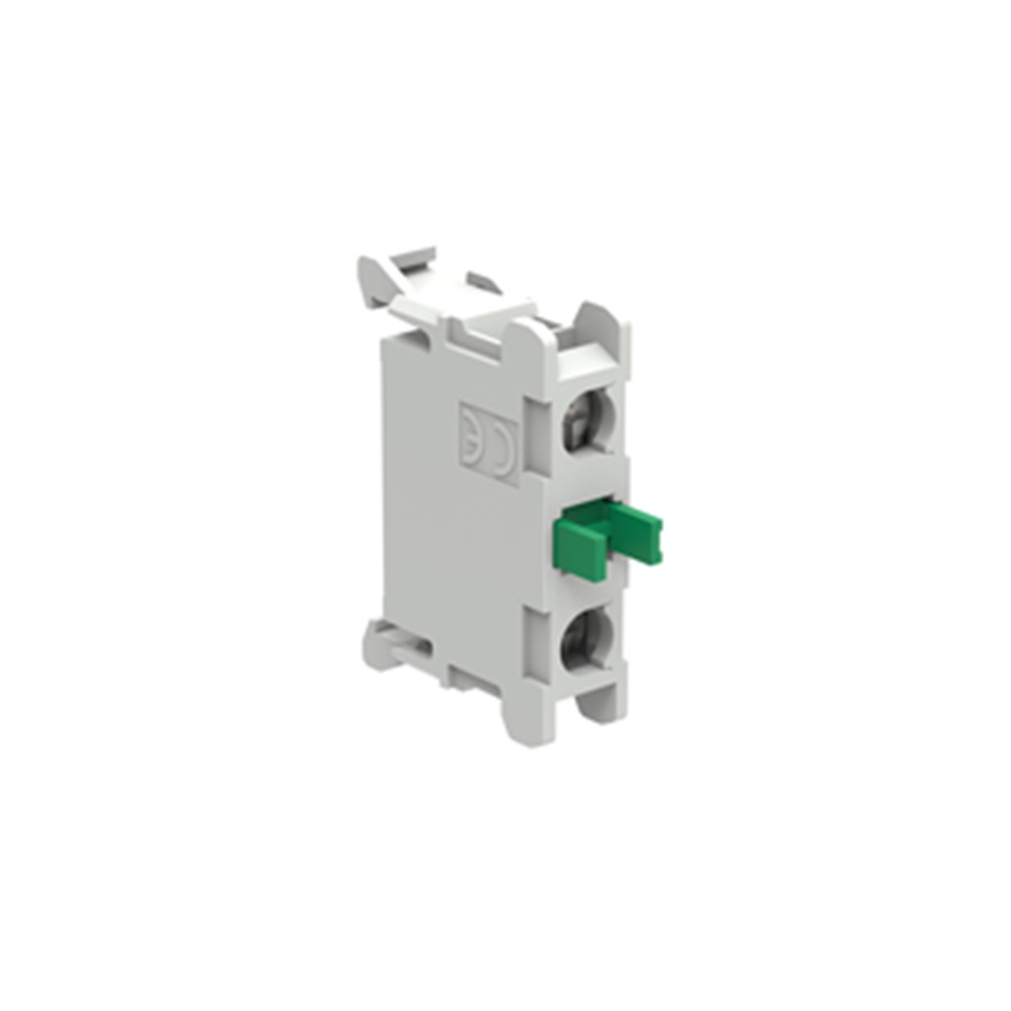 Block Contacto Auxiliar 1NA Verde Serie Plastica Montaje para Caja Lpz LPXCB10 — Lovato — Lovato