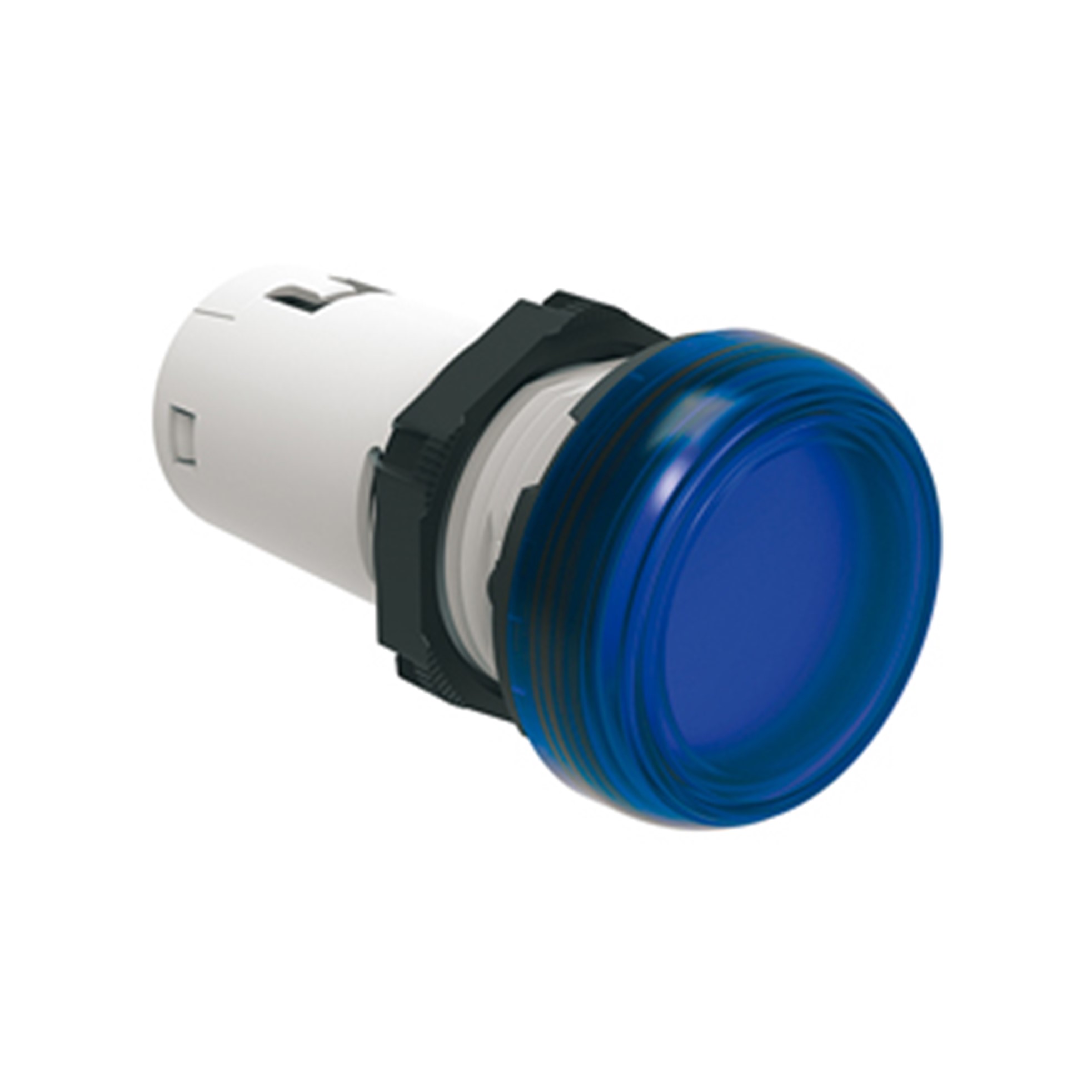 Piloto Monoblock LED, 110 a 125VCC, Azul, 22mm, Plastico LPMLF6 — Lovato — Lovato