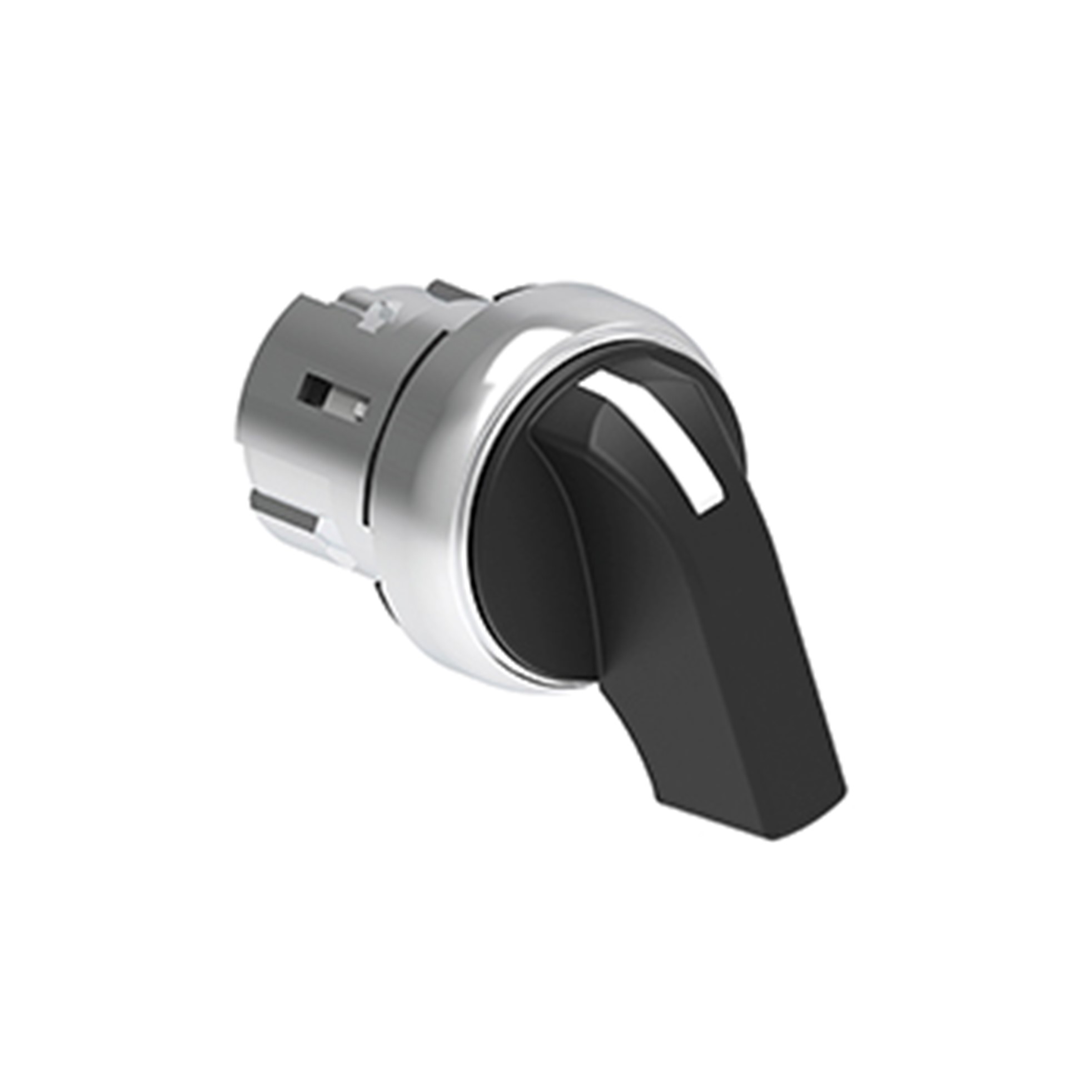 Selector 3 Posiciones Fijas (Cabezal), Maneta Larga, 22mm, Metalico LPSS230 — Lovato — Lovato