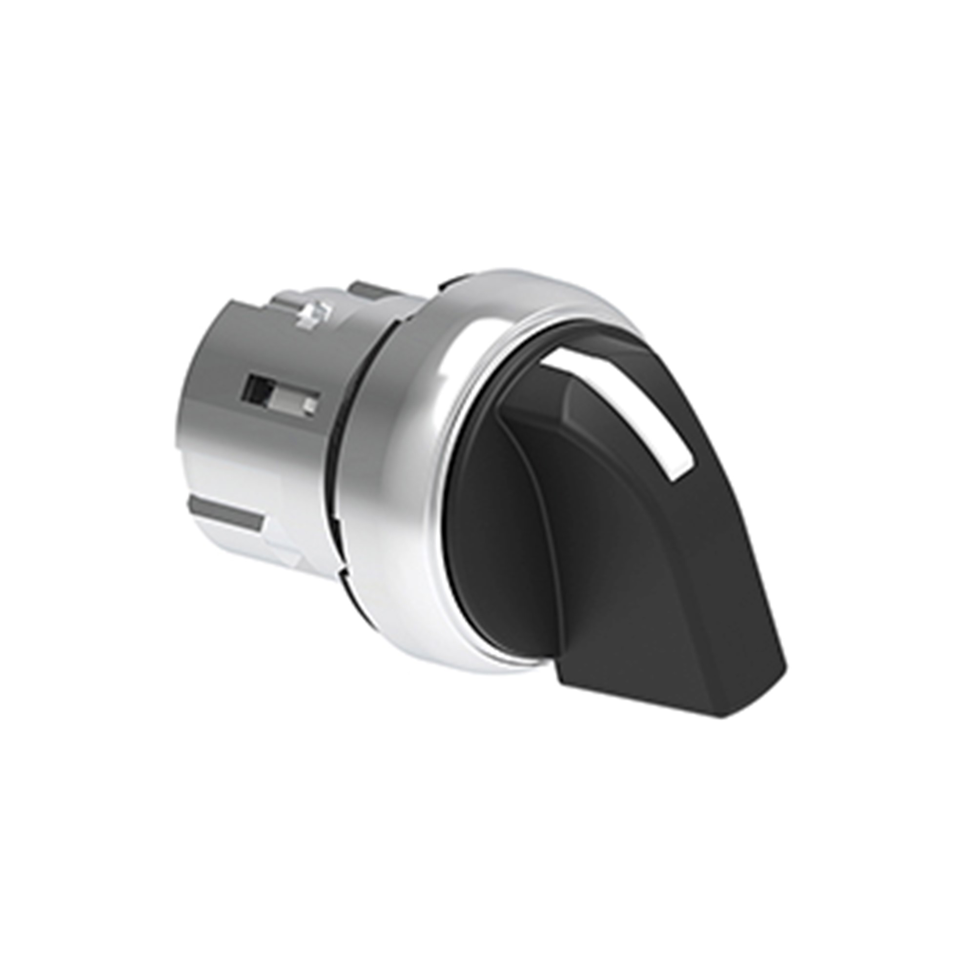 Selector 3 Posiciones Fijas (Cabezal), Maneta Corta, 22mm, Metalico LPSS130 — Lovato — Lovato