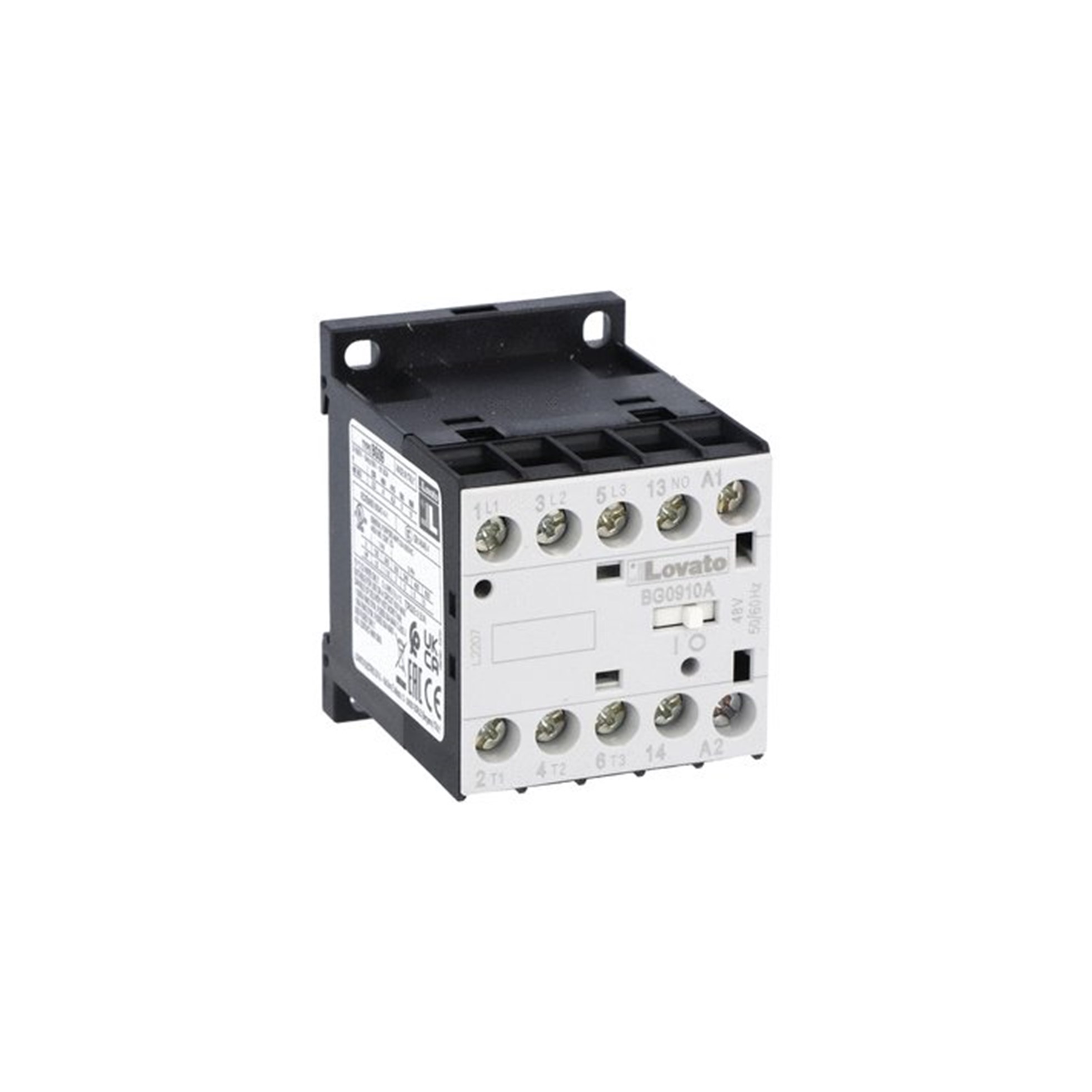 Contactor 9A bobina 230VAC 1NA 11BG0910A230 Lovato — Lovato