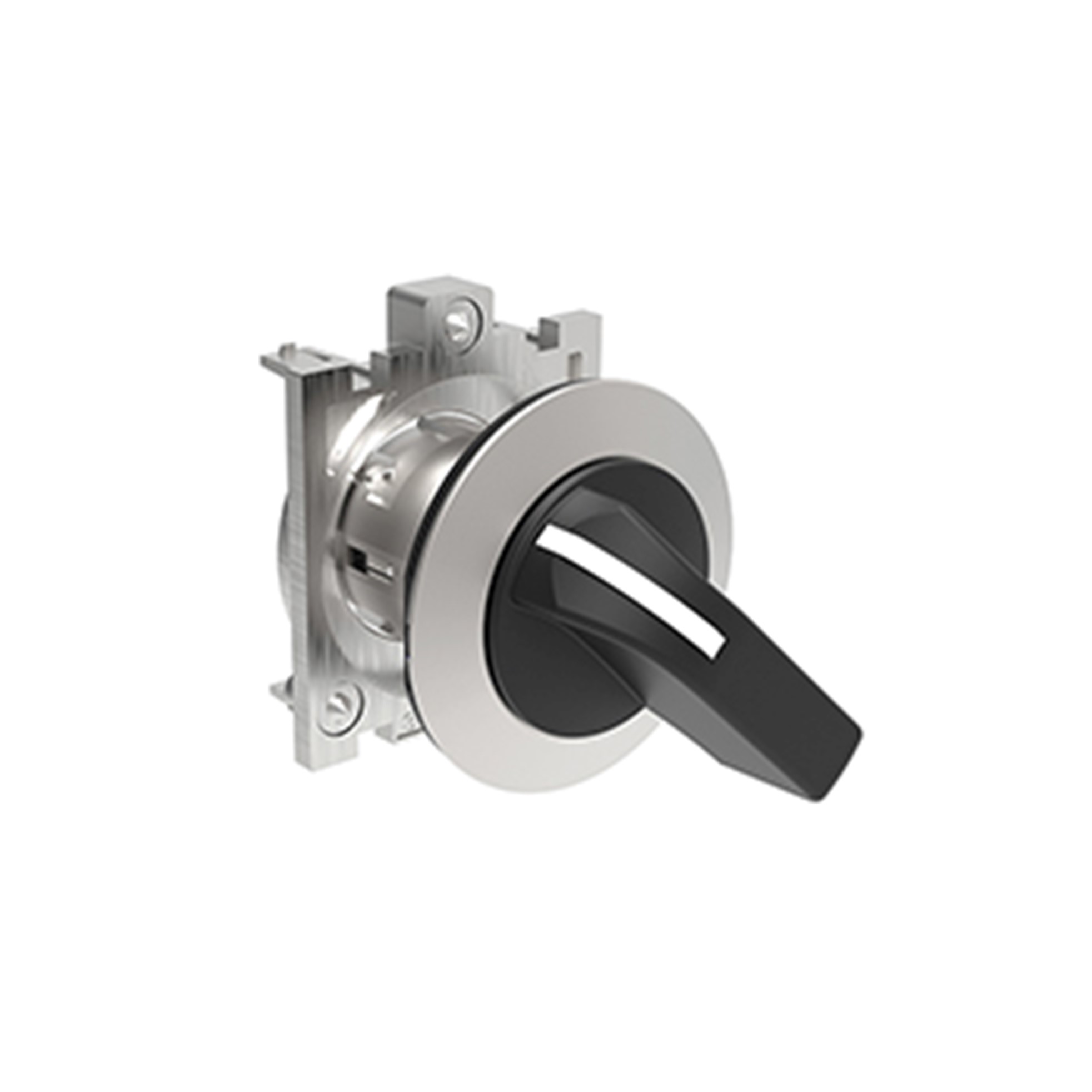 Selector 3 Posiciones Fijas (Cabezal), Maneta Larga, 30mm, Metalico LPFS230 — Lovato — Lovato