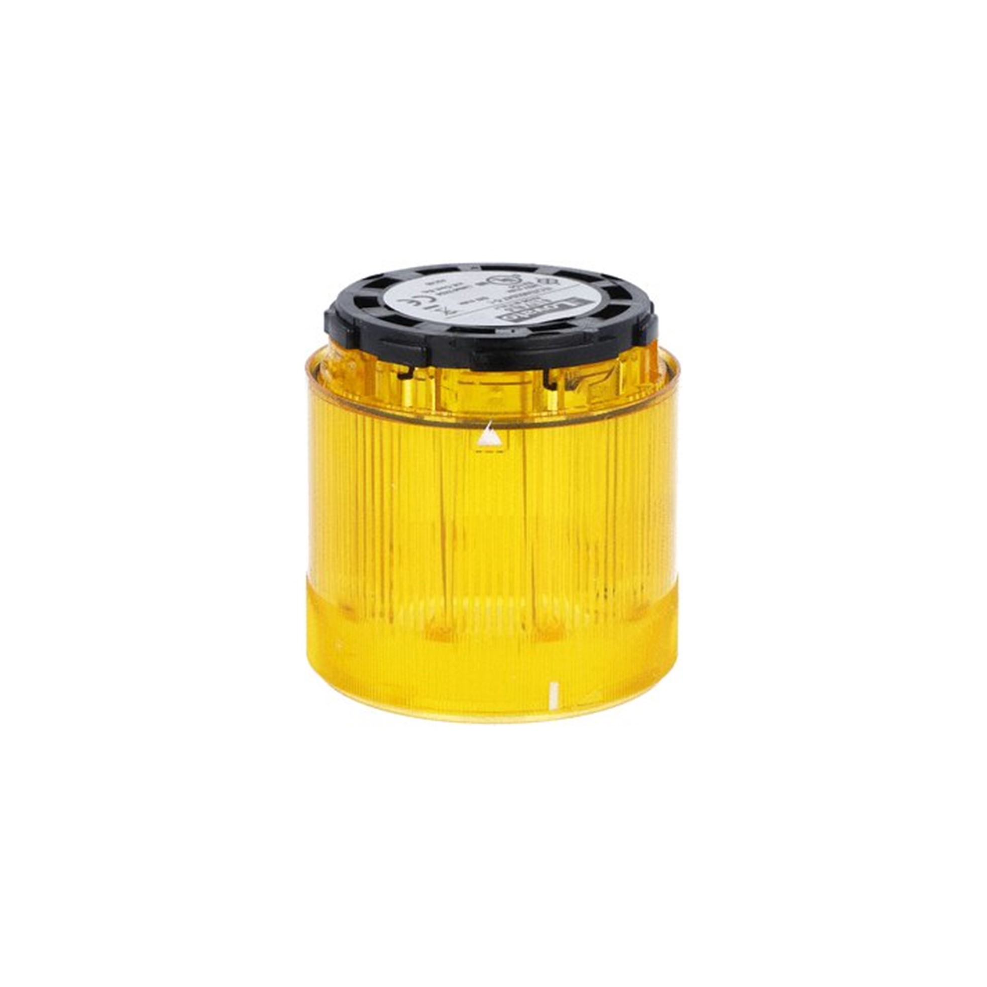 Modulo Luz Fija sin Ampolleta Amarillo para Columna Luminosa 8LT7EL5 — Lovato — Lovato