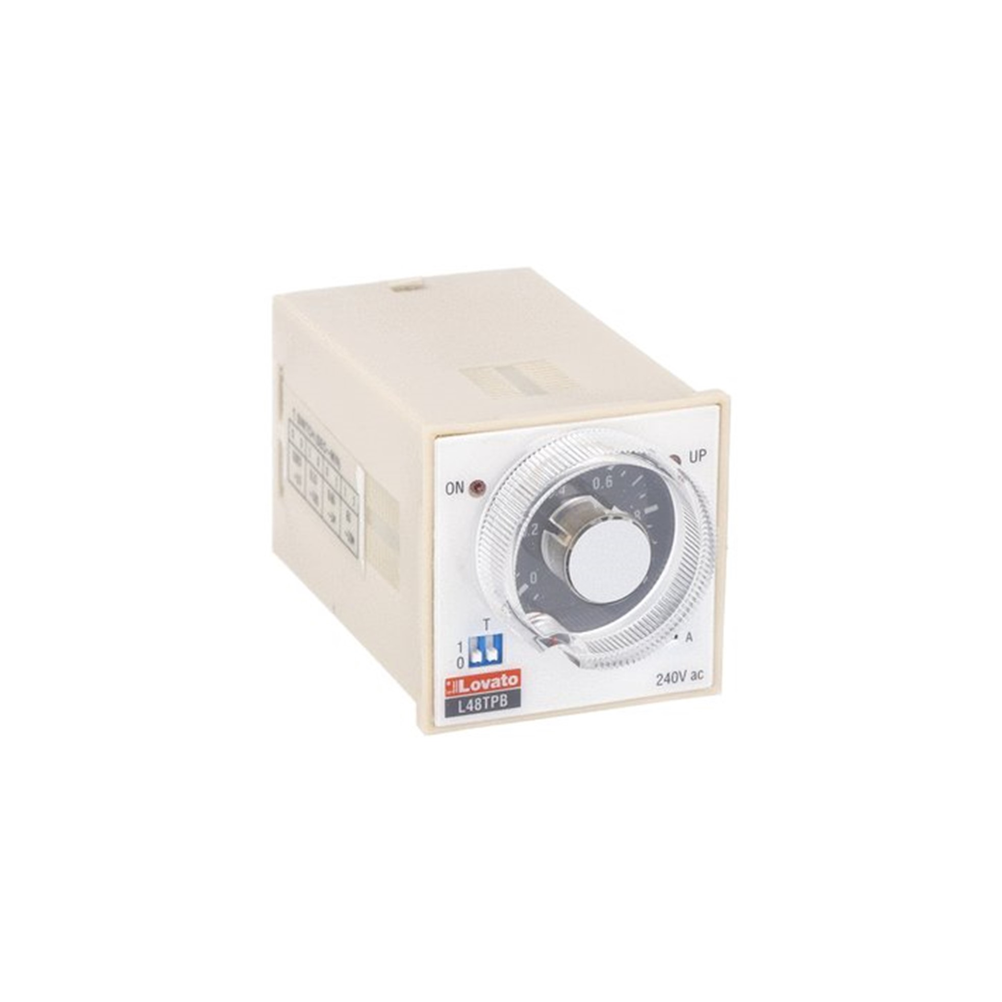 Relé TEMPORIZADOR ON-DELAY 0,05s A 10min 24 A 240VAC/DC (OCTAL) 48x48 31L48TPBM240 Lovato — Lovato