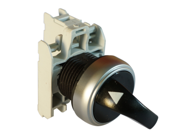 Selector Armado 2 Posiciones Fijas, Maneta Corta, 1NA, Serie Plastica LPCS120A — Lovato — Lovato