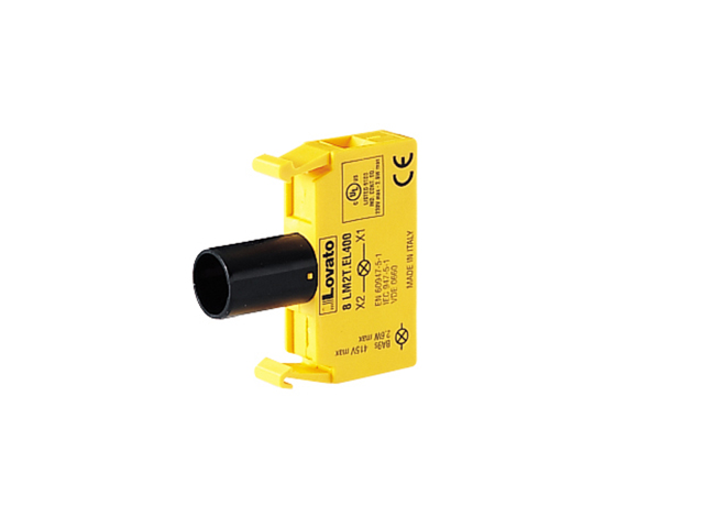 Portalampara con Resistencia y Diodo 230VcA, Incluye Amp LM2TZL230 — Lovato — Lovato