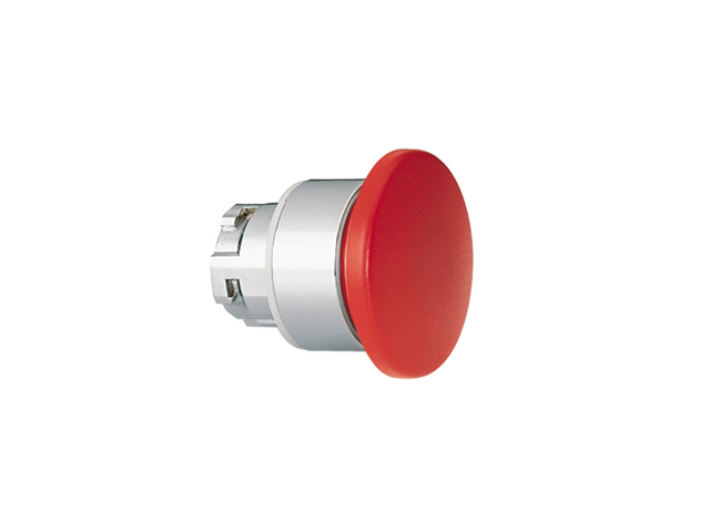 Cabezal Pulsador Emergencia de Impulso Rojo, 40mm, Metalico, IP65 LM2TB6144 — Lovato — Lovato