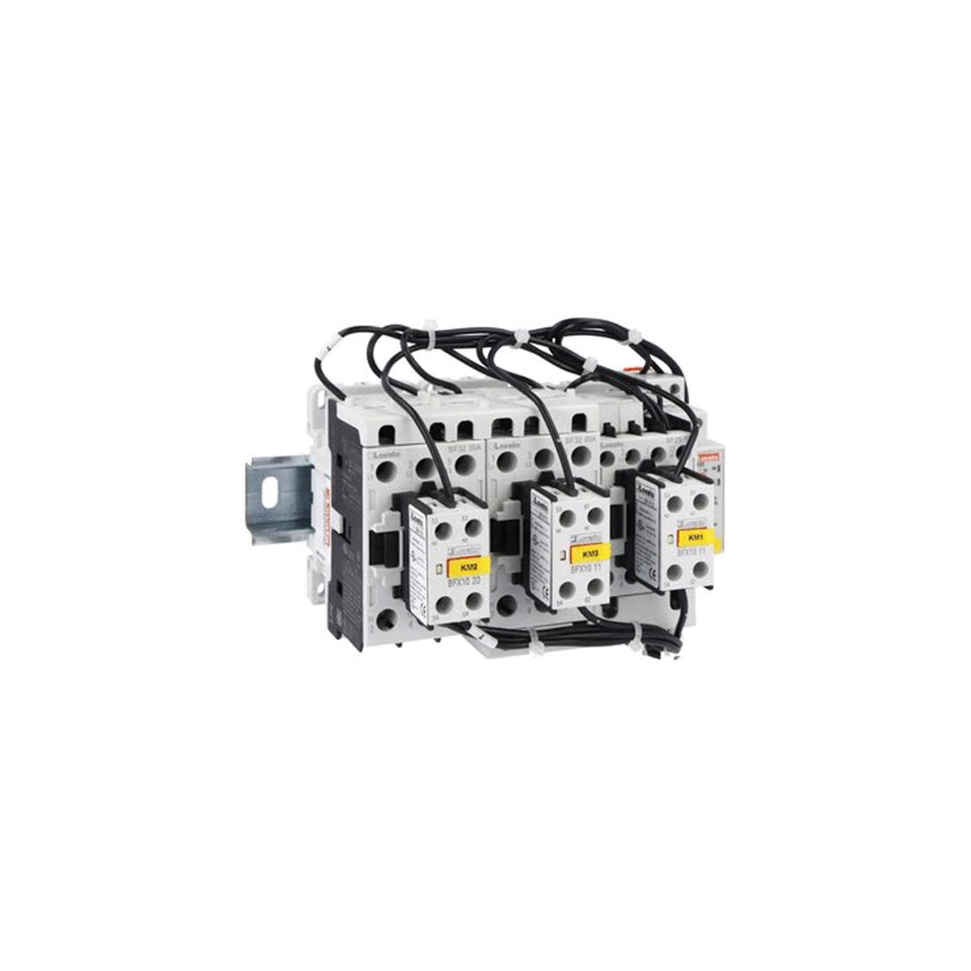 Arrancador Estrella Triangulo Riel DIN 34HP 25kW 50A Control 220V BFA03270230 — Lovato — Lovato