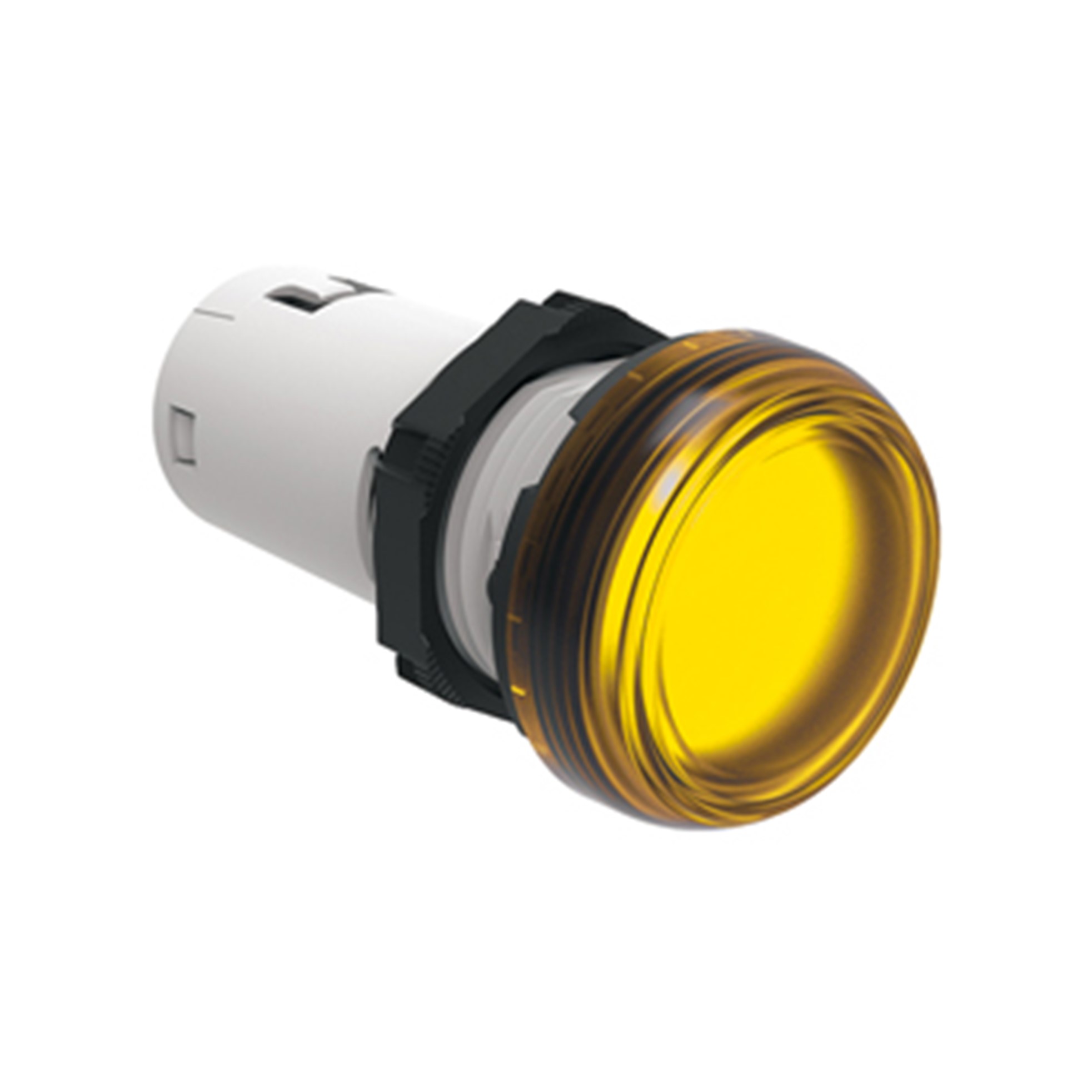 Piloto Monoblock LED 230VcA, Amarillo, Plastico LPMLM5 — Lovato — Lovato