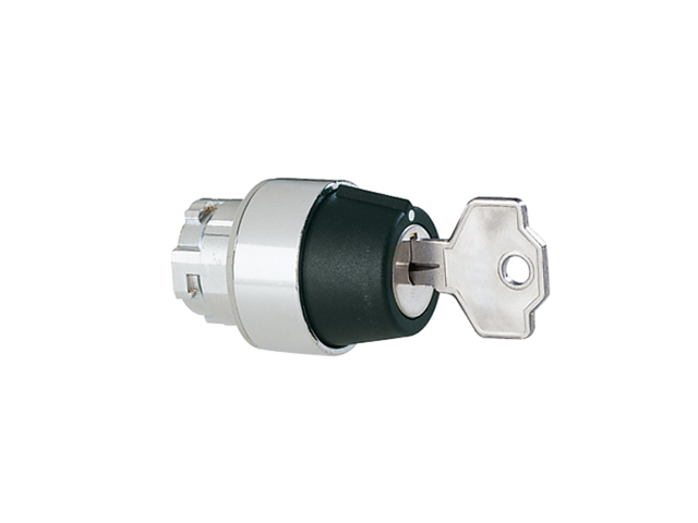 Cabezal Selector con Llave, 2 Posiciones Fijas, Metalico, Extraccion Ambos Lados, IP65 LM2TS321 — Lovato — Lovato