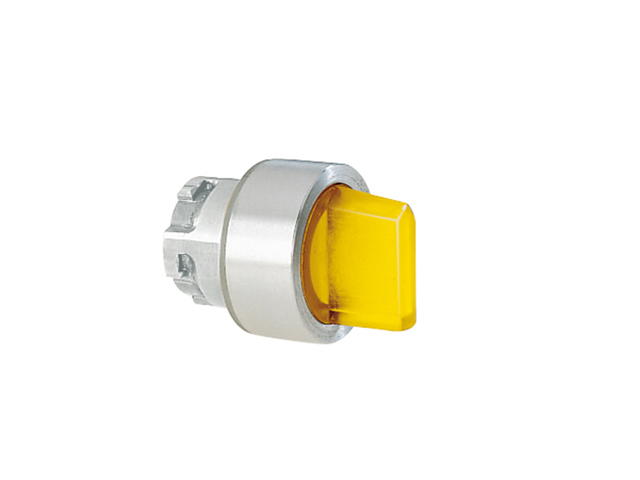 Cabezal Luminoso Selector 2 Posiciones Fijas, Verde, Metalico, IP65 LM2TSL1203 — Lovato — Lovato