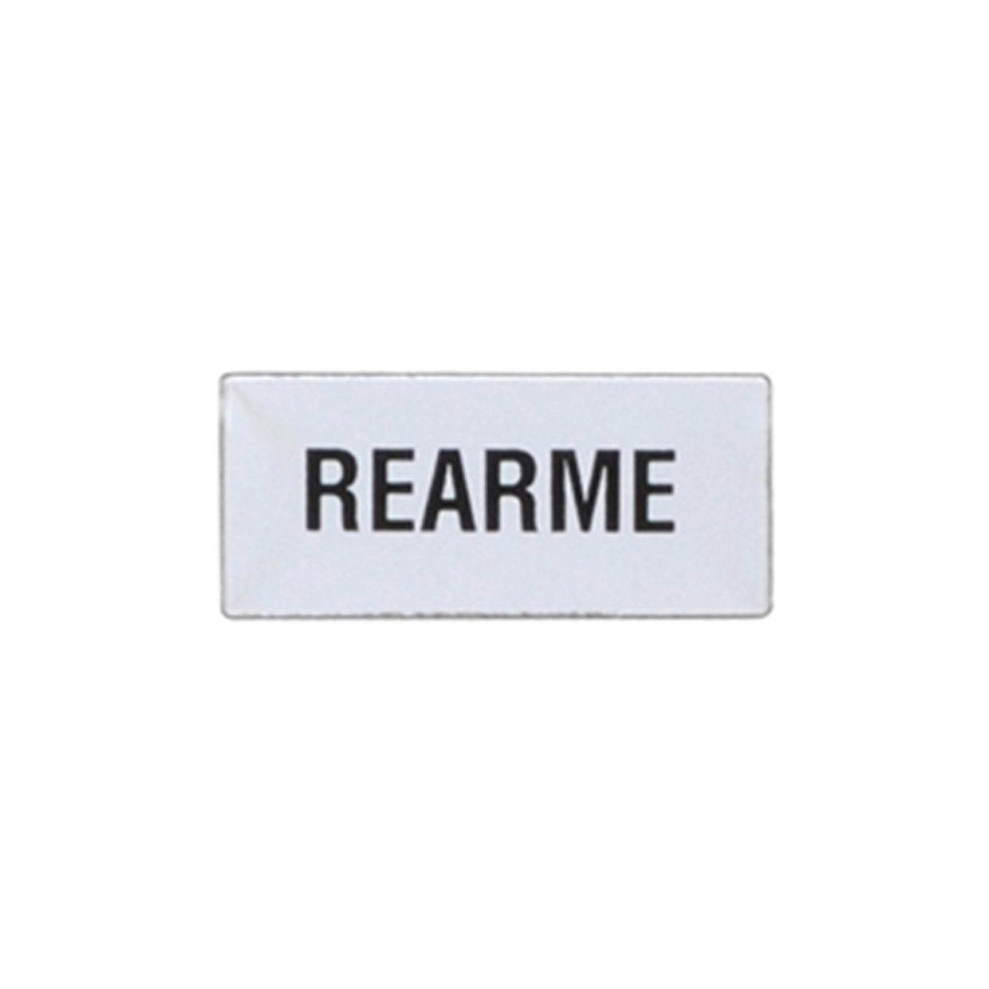 Etiqueta Adhestiva para Portaetiqueta, `Rearme` LPXAE222 — Lovato — Lovato