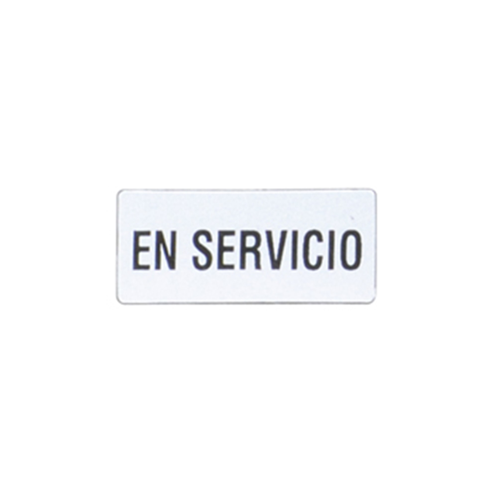 Etiqueta Adhestiva para Portaetiqueta, `en Servicio` LPXAE224 — Lovato — Lovato