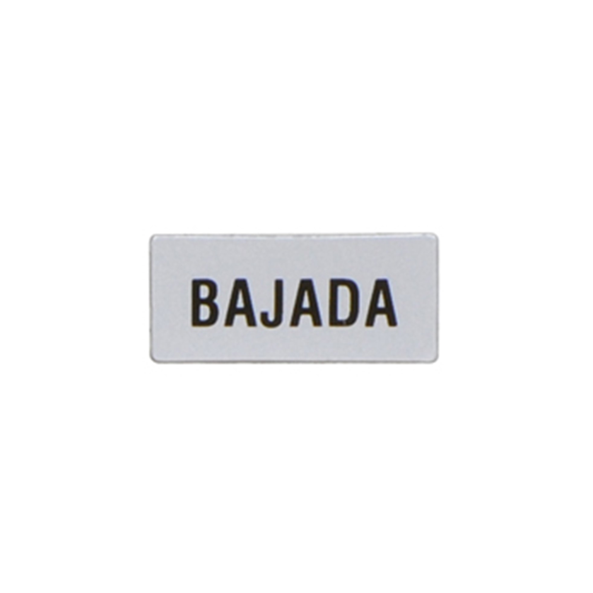 Etiqueta Adhestiva para Portaetiqueta, `Bajada` LPXAE232 — Lovato — Lovato