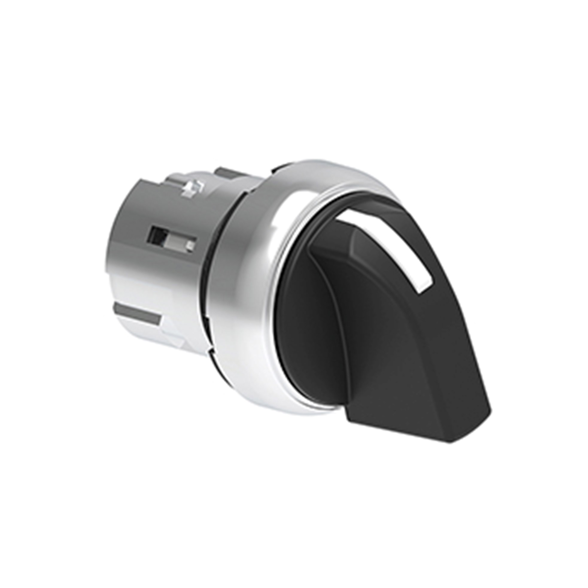 Selector 2 Posiciones con Retorno (Cabezal), Maneta Corta, 22mm, Metalico LPSS121 — Lovato — Lovato
