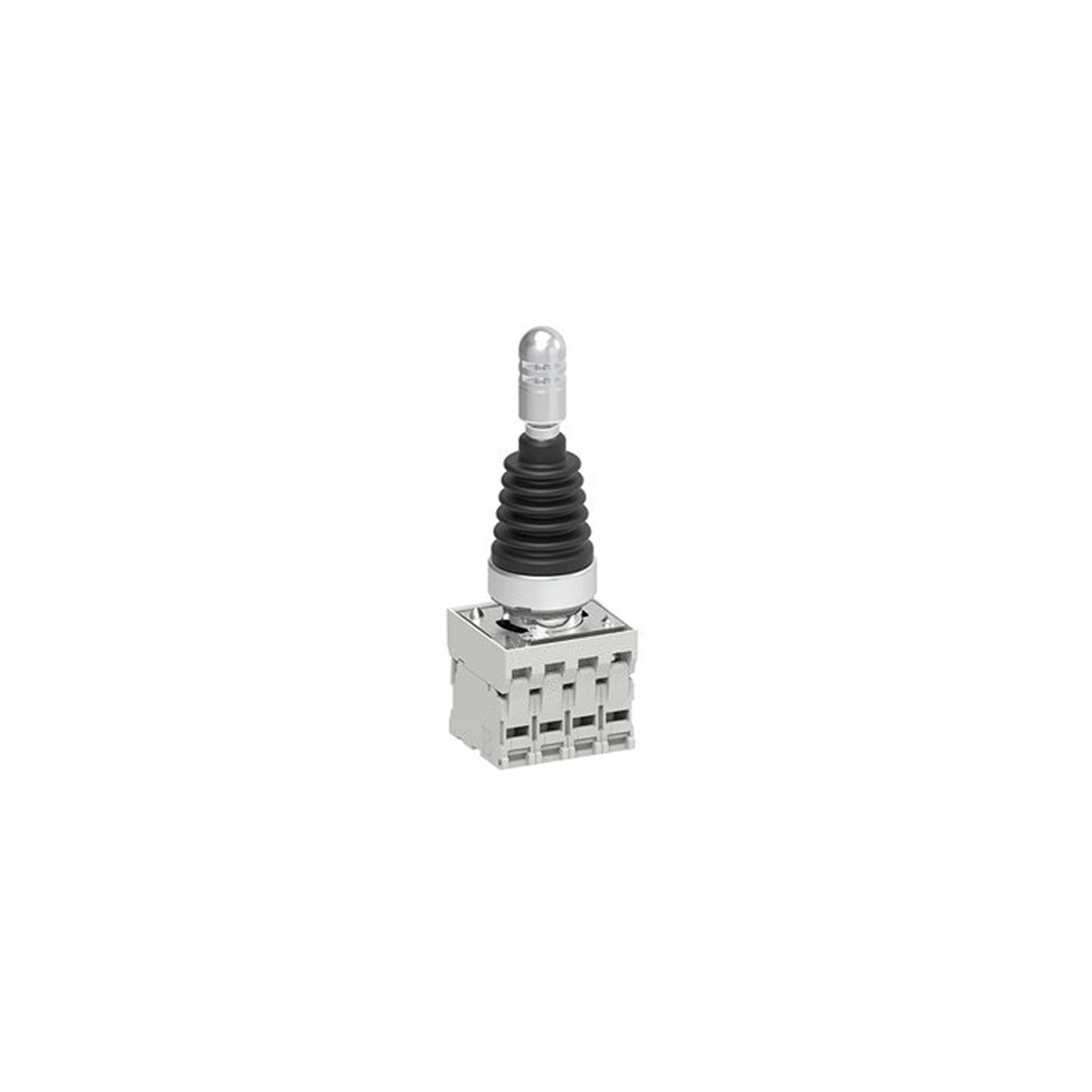 Joystick sin Enclavamiento, 4 Posiciones con Retorno, 4NA, 22mm, Metalico LPSJ400 — Lovato — Lovato