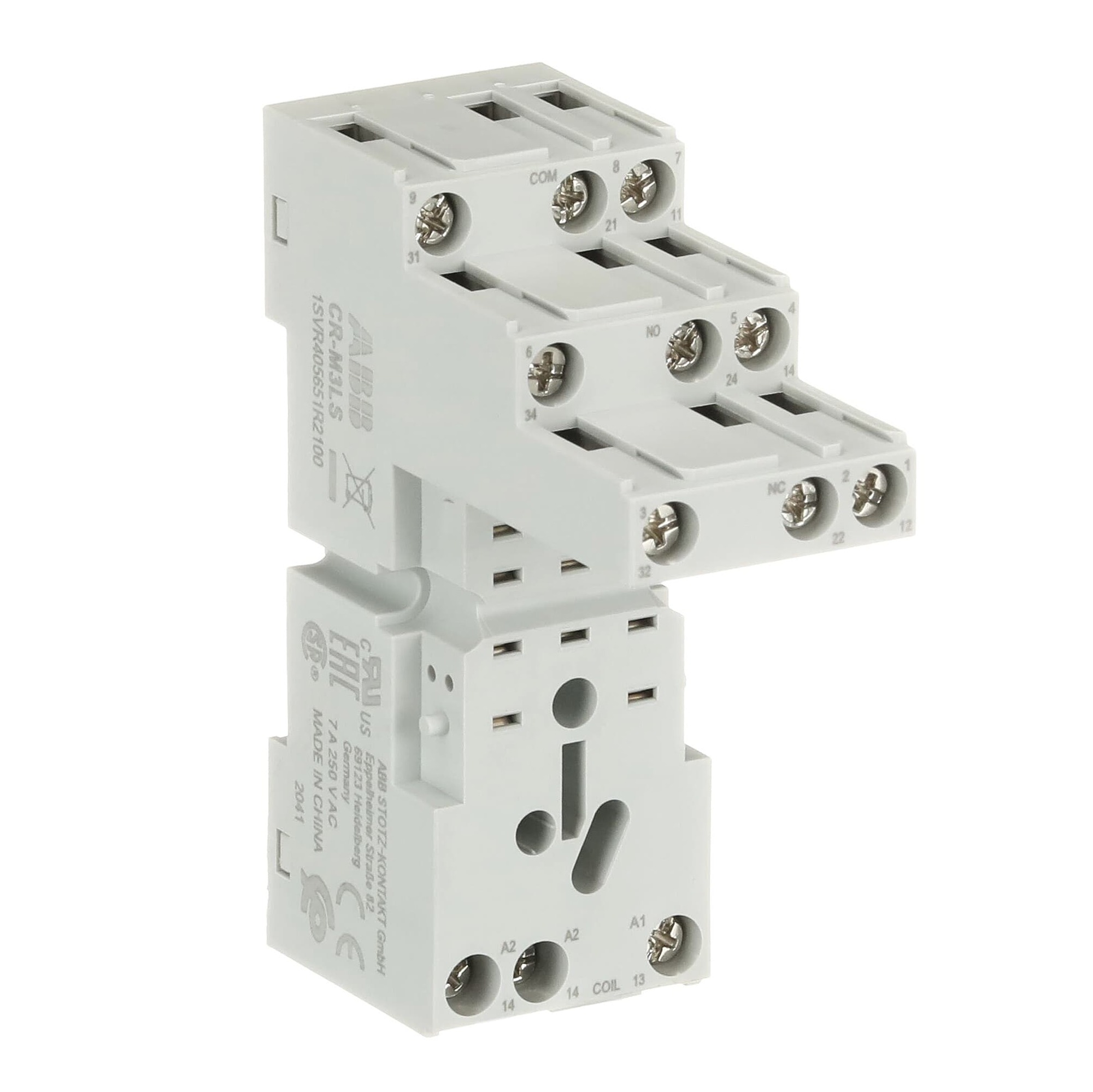 Base Logica para 3 Contactos CR-M3LS 1SVR405651R2100 — ABB — ABB