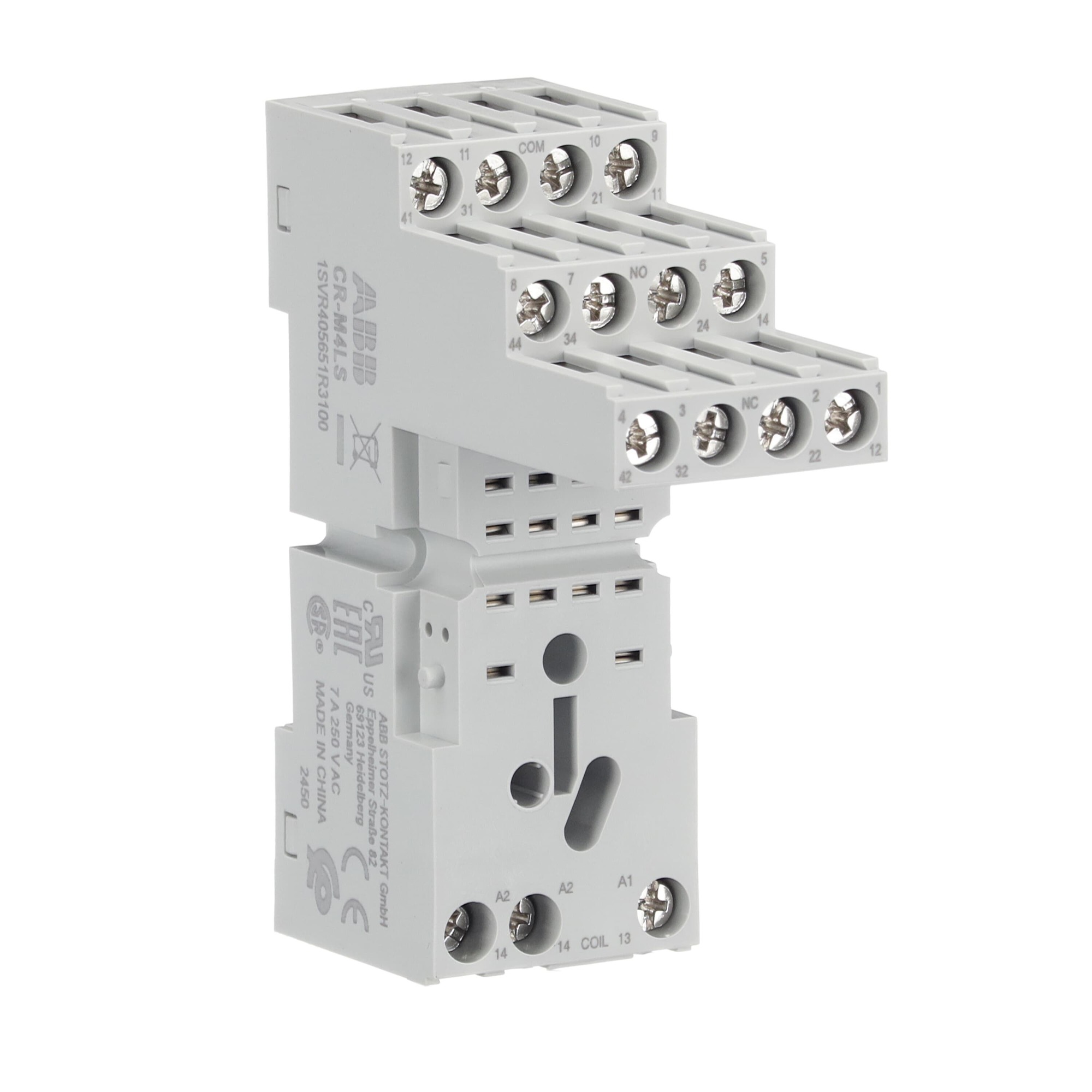 Base Rele CR-M4LS P/2/4 C/o 1SVR405651R3100 — ABB — ABB