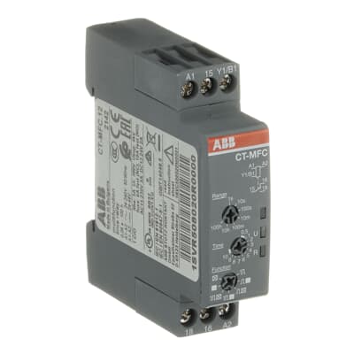 Rele Temporizador Multifuncion CT-MFC.12, 1C/O, 24 -48VDC/24-240VAC 1SVR508020R0000 — ABB — ABB