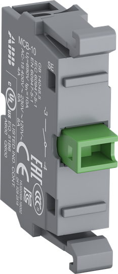 Soporte Block Contactos MCBH-10 Inc. 1NA 1SFA611605R1101 — ABB — ABB