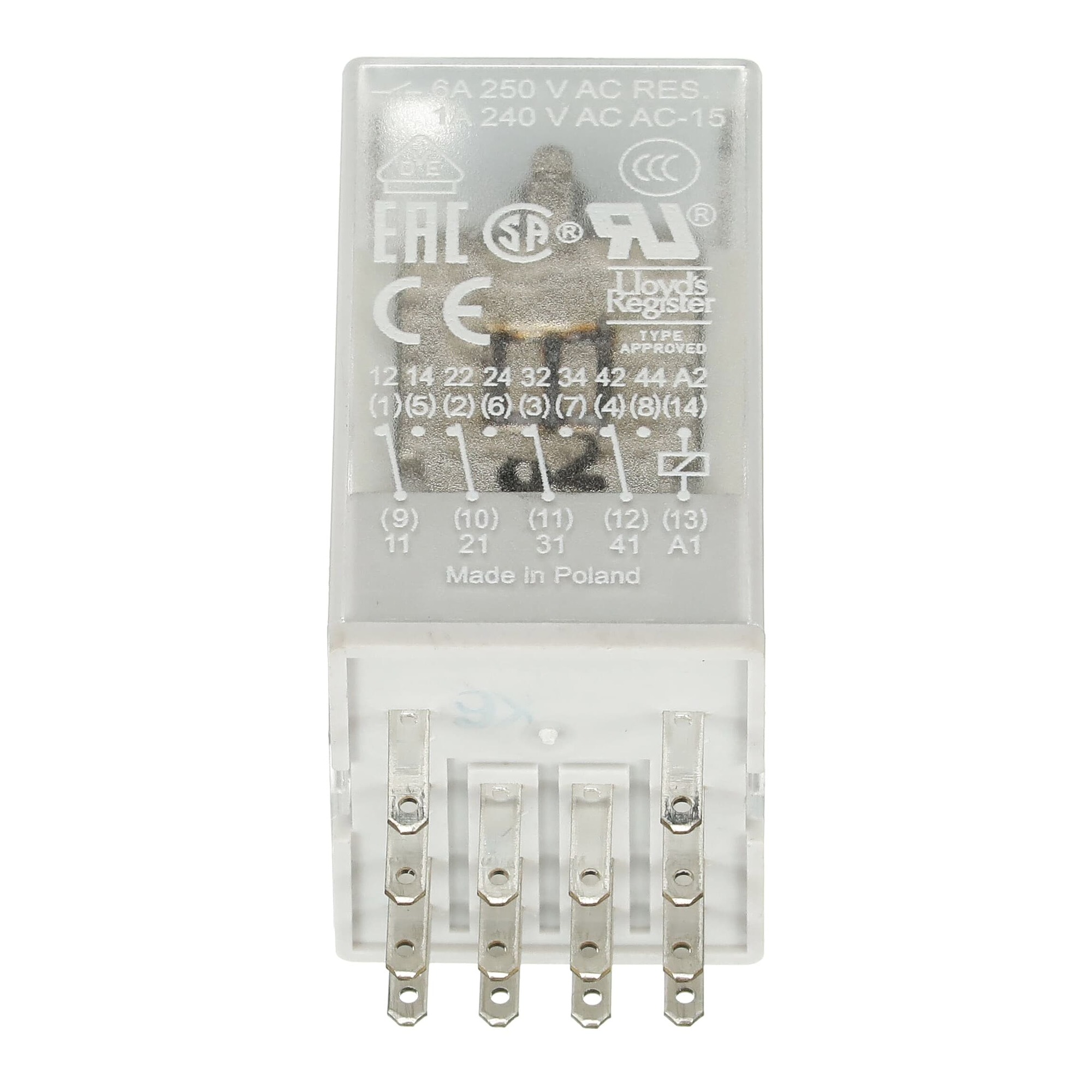 Relé CAPSULADO CR-M125DC4 CONTROL 125V D.C. 1SVR405613R8200 ABB — ABB