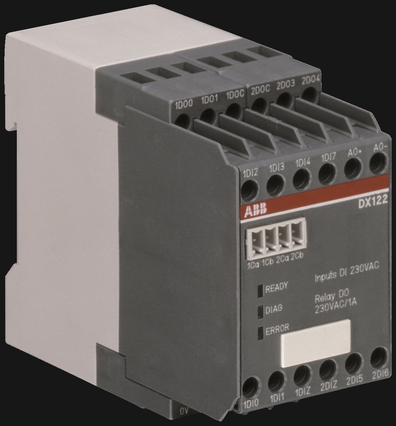 Modulo Expansion I/O P/UMC100 Di 110/230VAC/DC DX122 1SAJ622000R0101 — ABB — ABB